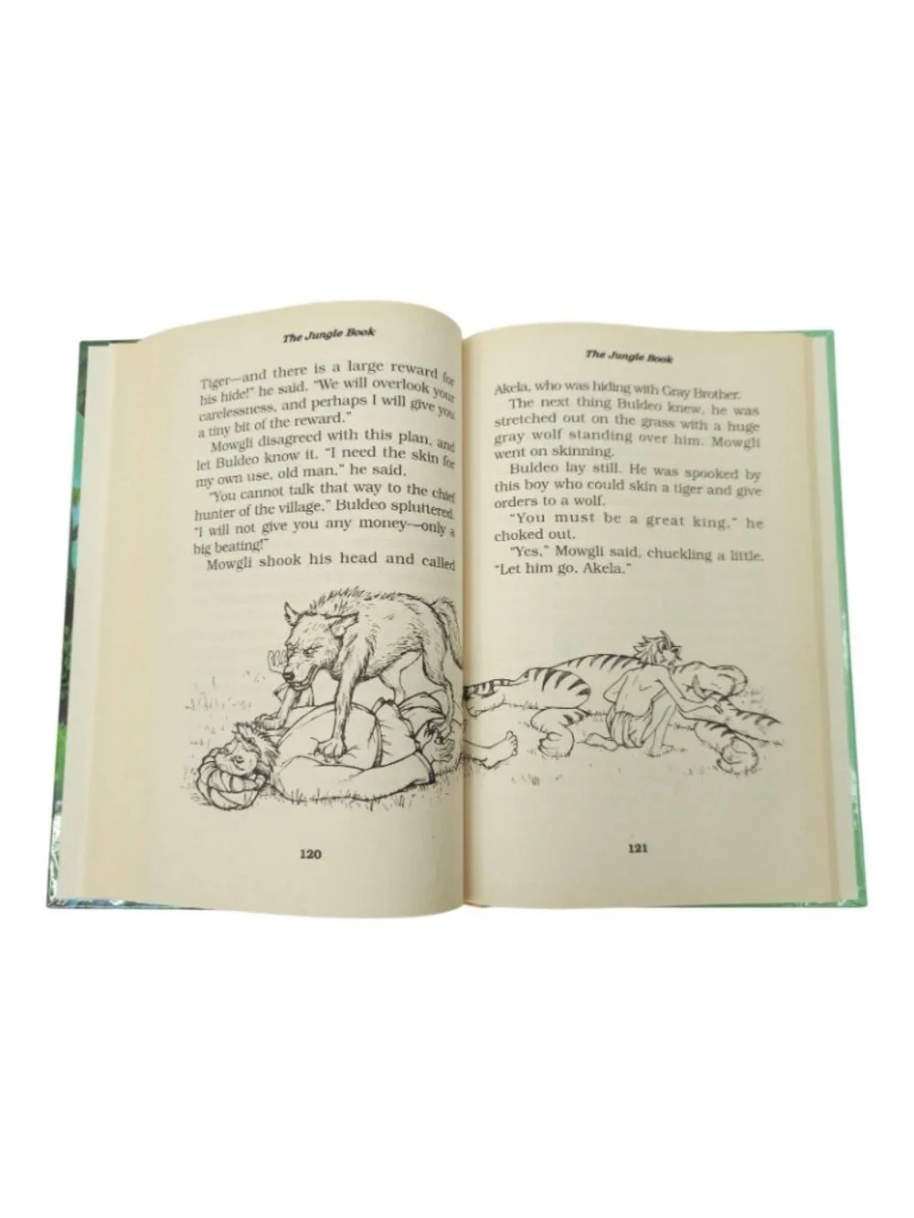 Treasury of Illustrated Classics The Jungle Book Hardcover Rudyard Kipling Kids